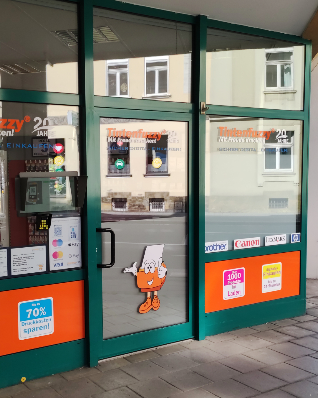 Jetzt neue „aufgehübschte Front“ in Bamberg .