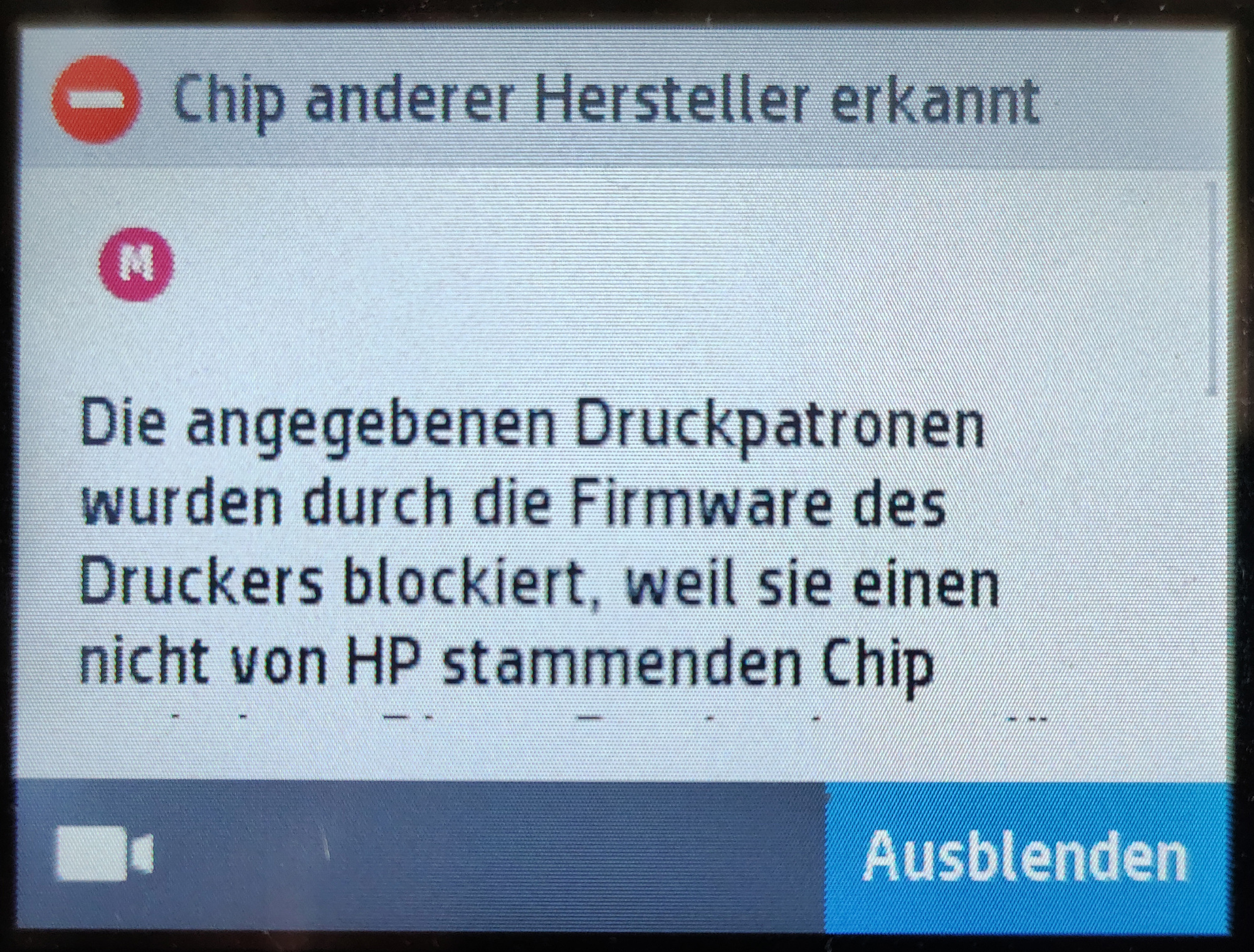 Und wieder hat es HP getan .