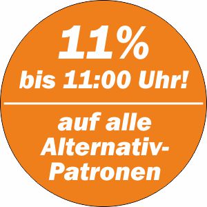 Erinnerung: 11% Freitag am 18.