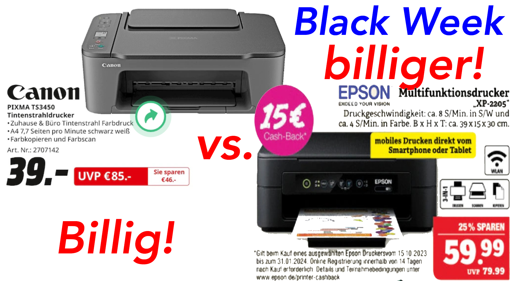 Der Zweck unserer Firma ist Reduzierung von Druckkosten!