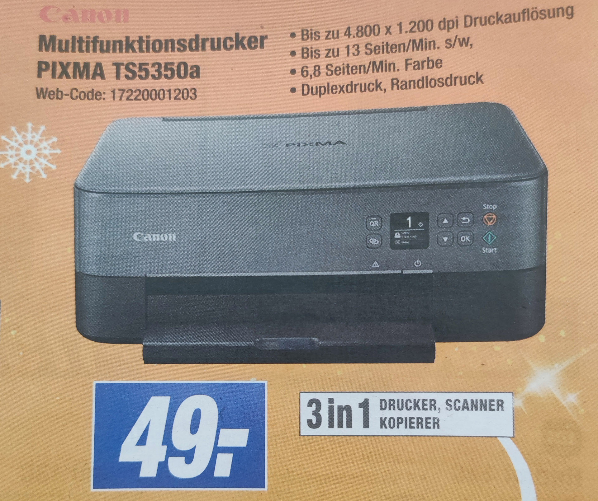 Ich druck ja nicht viel .