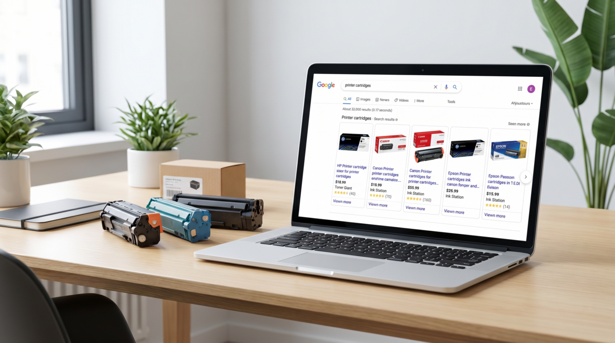 Tintenfuzzy jetzt bei Google Shopping – so finden Sie unsere Produkte noch schneller