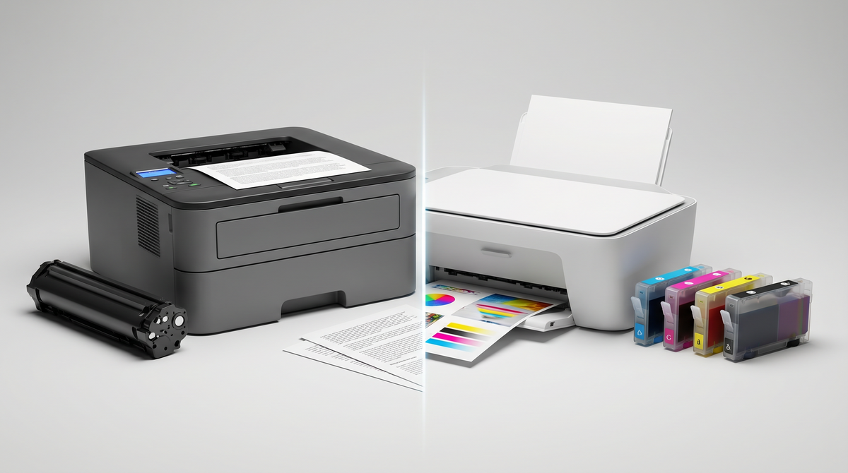Toner vs. Tinte – welche Drucktechnologie passt zu Ihnen?