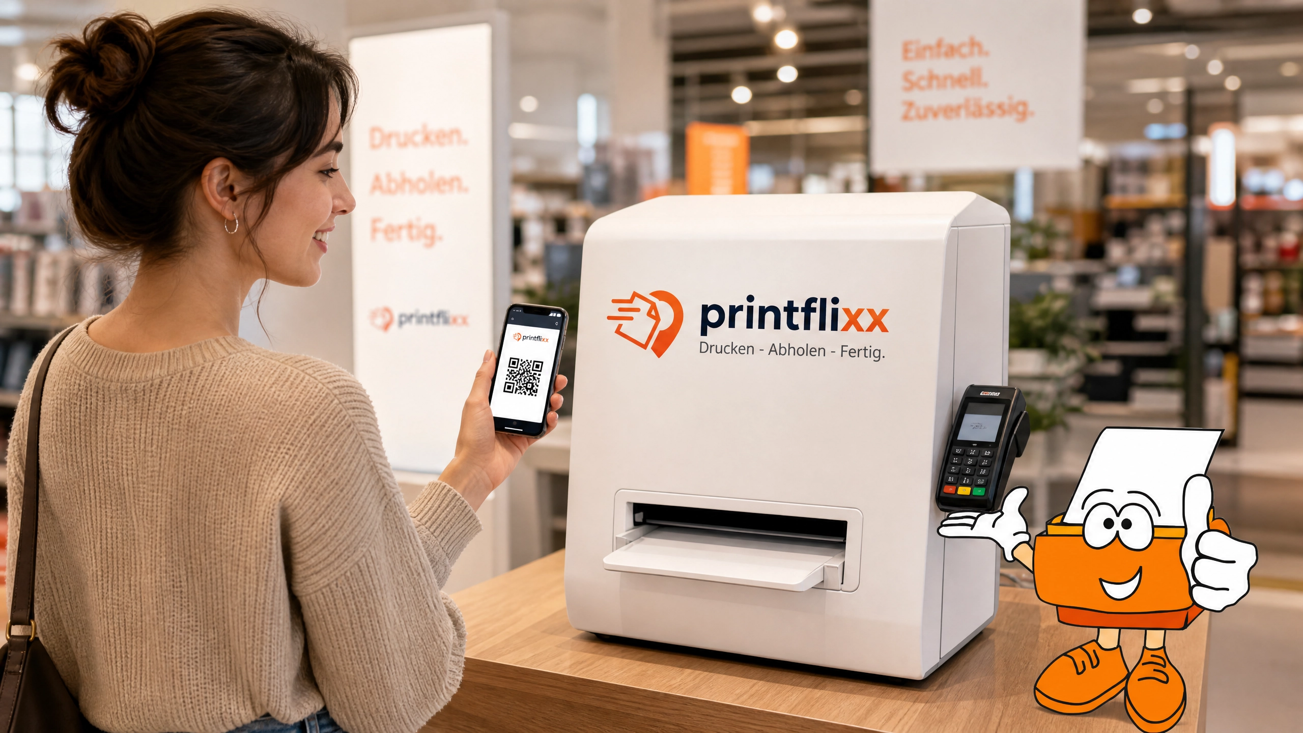 PrintFlixx – Self-Service Drucken ohne eigenen Drucker